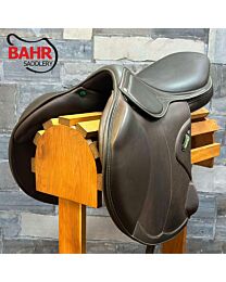 Used 17.5" Amerigo Monoflap Close Contact Saddle - #156925