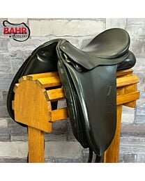 Used 17.5" Bates Adjustable Dressage Saddle - #172084