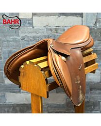 Used 17.5" Bates CAIR Adjustable Close Contact Saddle - #165562