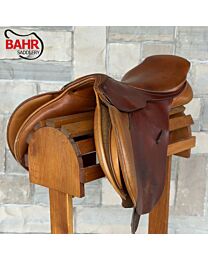 Used 17.5" Bates Event Adjustable Close Contact Saddle - #166277
