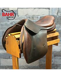 Used 17.5" Bruno Delgrange Close Contact Saddle - #164381