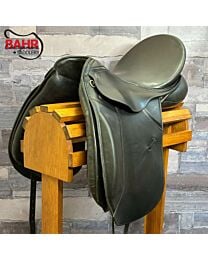 Used 18" Keiffer Lech Profi Dressage Saddle - #172391