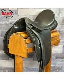 Used 18" Stubben Genesis Dressage Saddle - #168186