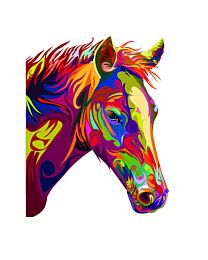 Vinyl "Colourful Foal" Sticker