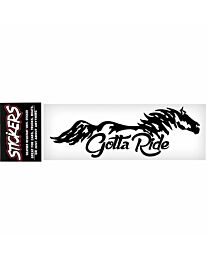 Vinyl Sticker "Gotta Ride"