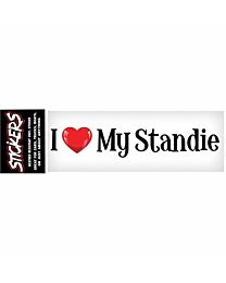 Vinyl Sticker "I ❤️ My Standie"
