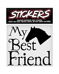 Vinyl Sticker "My Best Friend"