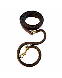 Walsh Leather Covered Chain Lead Shank