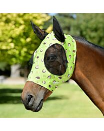 CLEARANCE - Weatherbeeta "Printed" Bug Eye Fly Mask with Ears