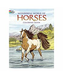 Wonderful World of Horses Colouring Book