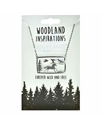 "Woodland Horse Scene" Necklace