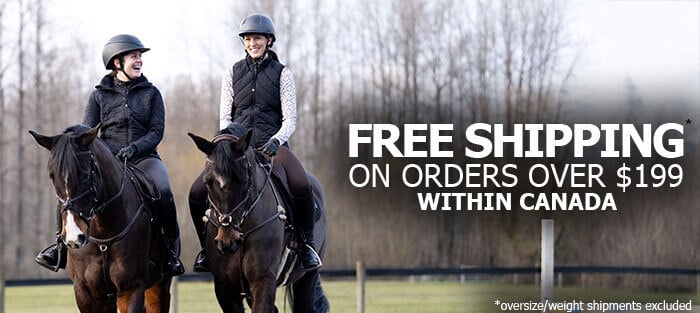 Free Shipping on orders over $199 within canada