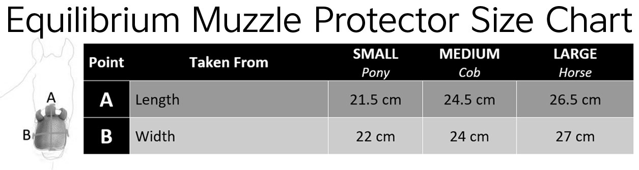 Equilibrium Field Reflief Muzzle Protector Size Chart